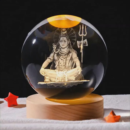 ™Shiv Crystal LED Lamp